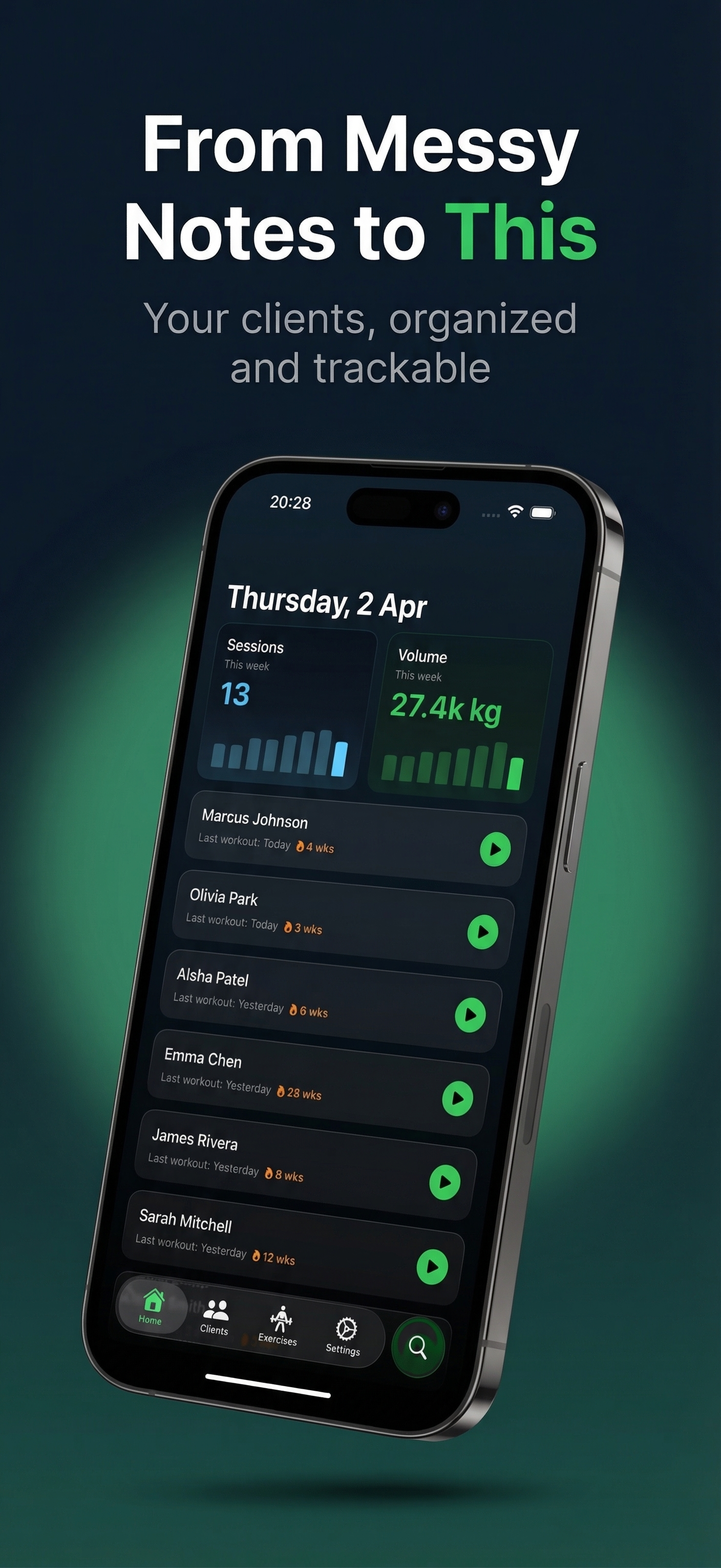 Trainer Tools Trainer Tools - Workout Tracker for Personal Trainers | iOS App